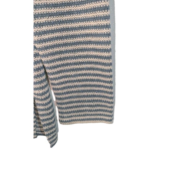 J McLaughlin Sweater Womens Medium Callum Knit Havana Yarn Beach Nautical Luxury - Picture 4 of 8